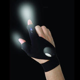 Fingerless Glove Flashlight