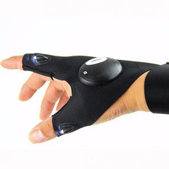 Fingerless Glove LED Flashlight  for Bigger Hand