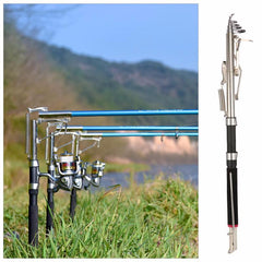 Fishing Rod with  Pole Device