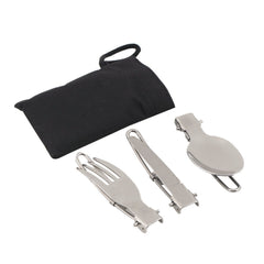 Three-piece Stainless Steel Knife & Fork & Spoon