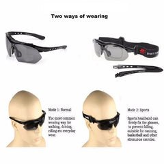 Professional Polarized Cycling Glasses